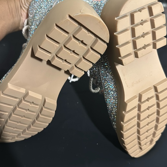 NWOB BETSY JOHNSON RHINESTONE BOOTS SZ 6 - Picture 6 of 9